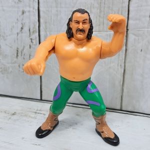 Vtg 1990 Titans Sports WWF"Jake The Snake Roberts" 5"t Wrestling Action Figure